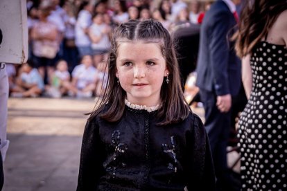 Fiesta de gala a la llegada a la Plaza Mayor