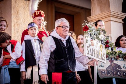 Fiesta de gala a la llegada a la Plaza Mayor