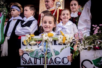 Fiesta de gala a la llegada a la Plaza Mayor