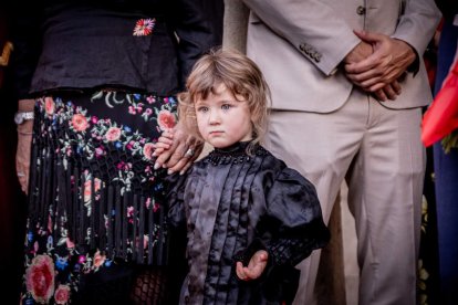Fiesta de gala a la llegada a la Plaza Mayor