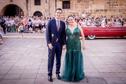Fiesta de gala a la llegada a la Plaza Mayor