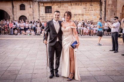 Fiesta de gala a la llegada a la Plaza Mayor