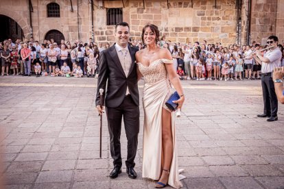 Fiesta de gala a la llegada a la Plaza Mayor