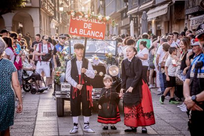 Fiesta de gala a la llegada a la Plaza Mayor