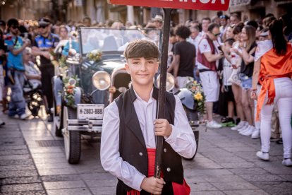 Fiesta de gala a la llegada a la Plaza Mayor