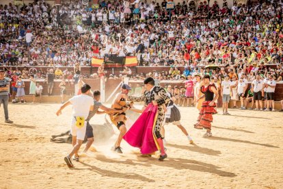 La fiesta fue inimaginable en la plaza de toros y sus calles aledañas