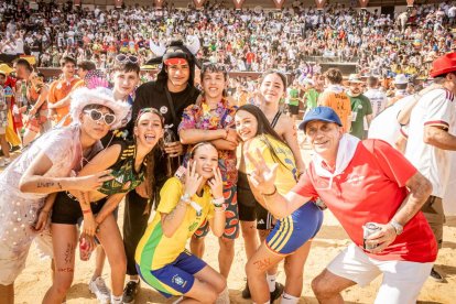 La fiesta fue inimaginable en la plaza de toros y sus calles aledañas