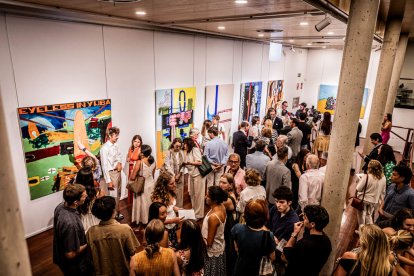 Fernando Mastretta es un artista muy vinculado a Soria, como demuestran estas obras