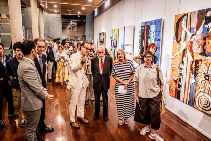 Fernando Mastretta es un artista muy vinculado a Soria, como demuestran estas obras