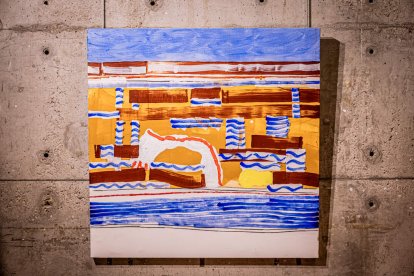 Fernando Mastretta es un artista muy vinculado a Soria, como demuestran estas obras