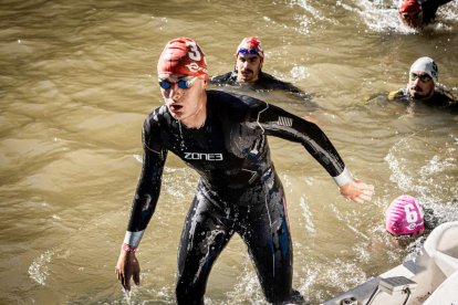 Imágenes de la prueba masculina en el parque de La Arboleda