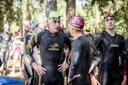 Imágenes de la prueba masculina en el parque de La Arboleda