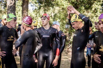 Imágenes de la prueba masculina en el parque de La Arboleda