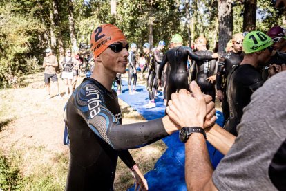 Imágenes de la prueba masculina en el parque de La Arboleda