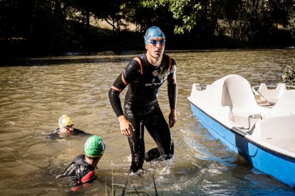 Imágenes de la prueba masculina en el parque de La Arboleda