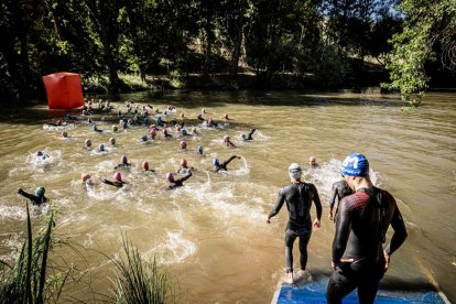 Imágenes de la prueba masculina en el parque de La Arboleda