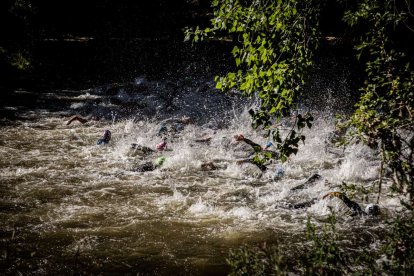 Imágenes de la prueba masculina en el parque de La Arboleda