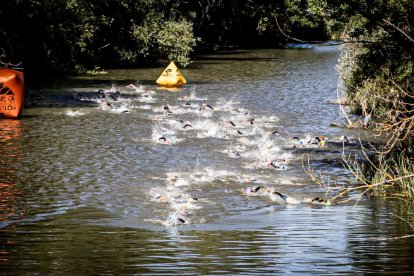 Imágenes de la prueba masculina en el parque de La Arboleda