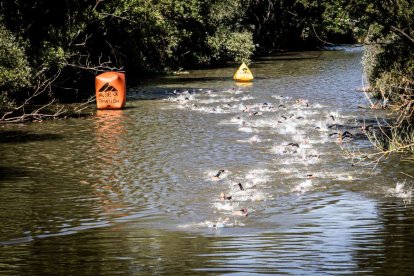 Imágenes de la prueba masculina en el parque de La Arboleda