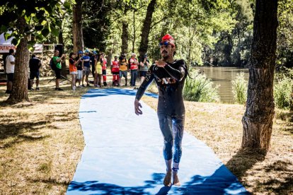 Imágenes de la prueba masculina en el parque de La Arboleda