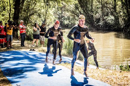 Imágenes de la prueba masculina en el parque de La Arboleda