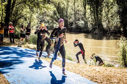 Imágenes de la prueba masculina en el parque de La Arboleda