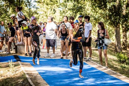 Imágenes de la prueba masculina en el parque de La Arboleda