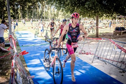 Imágenes de la prueba masculina en el parque de La Arboleda