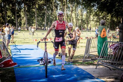 Imágenes de la prueba masculina en el parque de La Arboleda