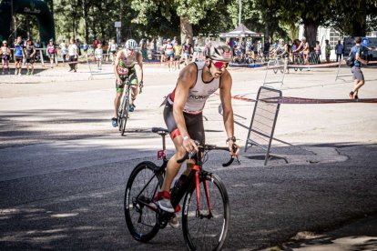 Imágenes de la prueba masculina en el parque de La Arboleda