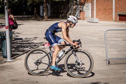 Imágenes de la prueba masculina en el parque de La Arboleda