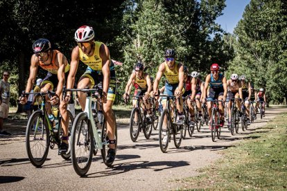 Imágenes de la prueba masculina en el parque de La Arboleda