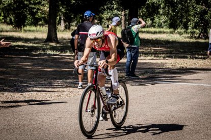 Imágenes de la prueba masculina en el parque de La Arboleda