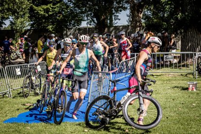 Imágenes de la prueba masculina en el parque de La Arboleda