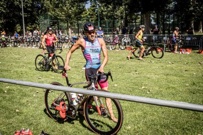 Imágenes de la prueba masculina en el parque de La Arboleda