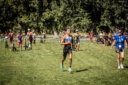 Imágenes de la prueba masculina en el parque de La Arboleda