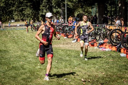 Imágenes de la prueba masculina en el parque de La Arboleda