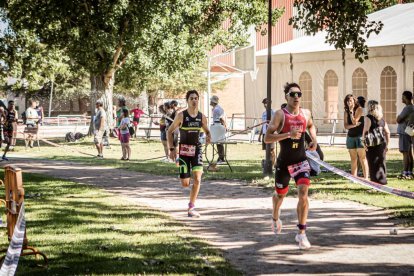 Imágenes de la prueba masculina en el parque de La Arboleda