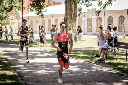 Imágenes de la prueba masculina en el parque de La Arboleda
