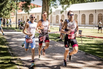 Imágenes de la prueba masculina en el parque de La Arboleda