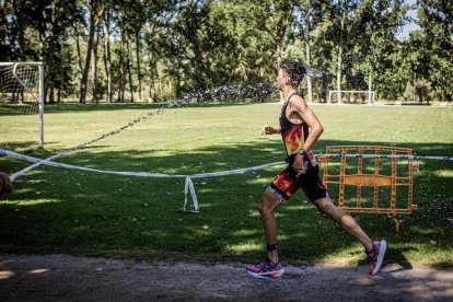 Imágenes de la prueba masculina en el parque de La Arboleda