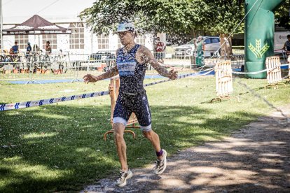 Imágenes de la prueba masculina en el parque de La Arboleda