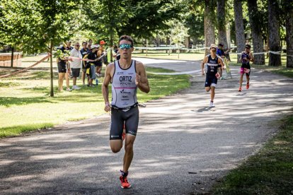 Imágenes de la prueba masculina en el parque de La Arboleda