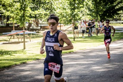 Imágenes de la prueba masculina en el parque de La Arboleda
