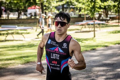 Imágenes de la prueba masculina en el parque de La Arboleda