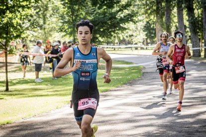 Imágenes de la prueba masculina en el parque de La Arboleda
