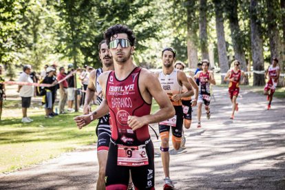 Imágenes de la prueba masculina en el parque de La Arboleda