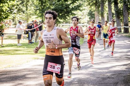 Imágenes de la prueba masculina en el parque de La Arboleda