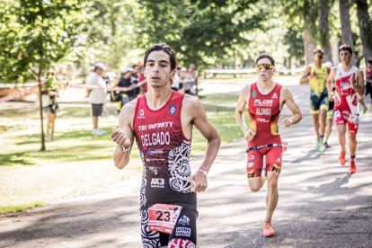 Imágenes de la prueba masculina en el parque de La Arboleda