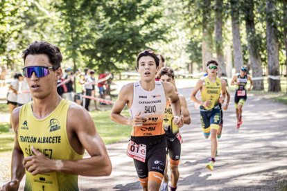 Imágenes de la prueba masculina en el parque de La Arboleda